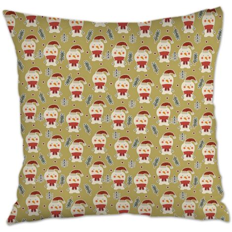 Housse de coussin carréedoux et respirant pour la Saint-Valentin, mariage, anniversaire (1/5)