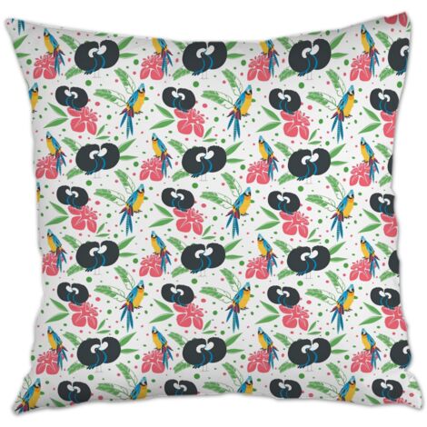 Housses de coussin décoratives facile d'entretien pour cadeau de famille pour la Fête des Mères la Fête des Pères anniversaire mariage (1/5)