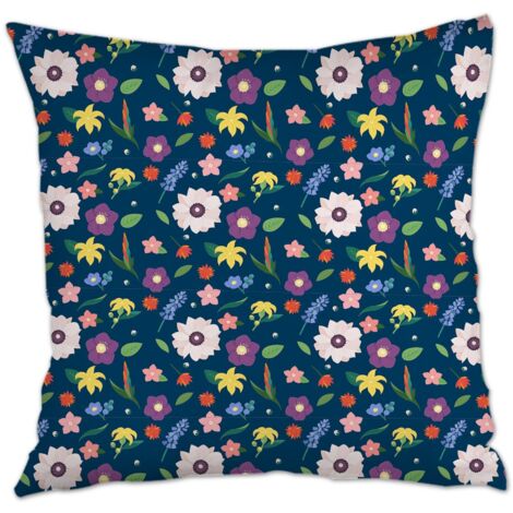 Housse de coussin 45x45 cm carrée maison douce confortable pour canapé chambre salon décoration de la saint-valentin (1/5)
