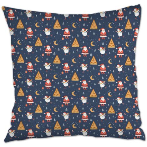 Housse de coussin moderne design résistant au lavage pour mariage, anniversaire, naissance de bébé (1/5)