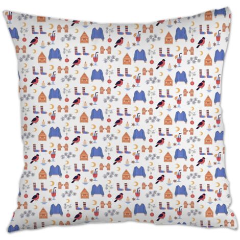Housse de coussin décorative doux et respirant pour la Saint-Valentin, mariage, anniversaire (1/5)