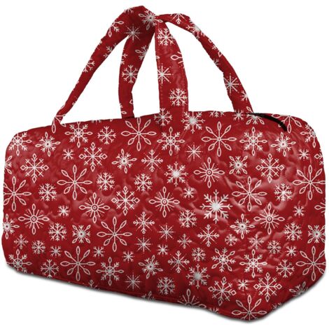 48,5x23x23cm Sac polochon matelassé femme, rangement sécurisé, sac sport yoga fitness (1/5)
