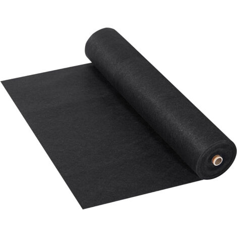 Toile de paillage 10x1 m – Toile non tissée Polypropylene – 100gr/m² – Traitement anti-UV – Réduit l'usage des herbicides – perméable à l'eau anti-repousse – Maintient l'humidité du sol (1/5)