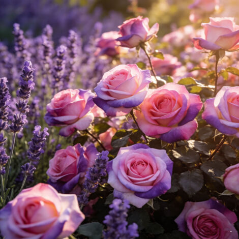 Mélange Roses et Lavande – Graines Faciles à Cultiver – 2500 pcs (1/5)