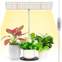 Lampe de Culture LED à Spectre Complet 120 LED / Éclairage pour Plantes – Minuterie, Réglable