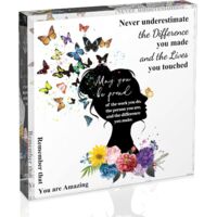 Cadeaux inspirants pour amis femmes d'anniversaire, cadeau de remerciement, cadeau d'adieu pour amis femmes, infirmières, professeurs, conseillers, patronnes et sœurs