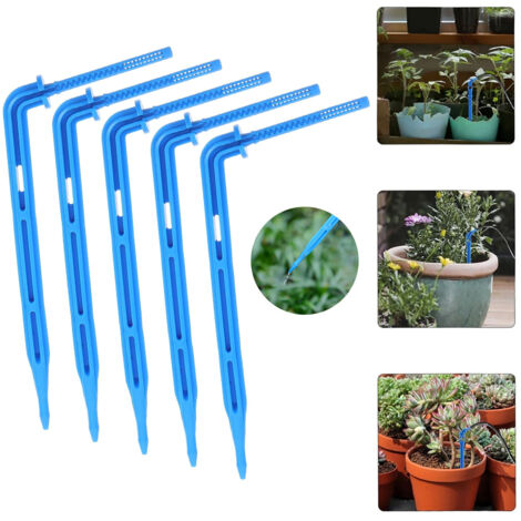 Lot de 100 goutteurs d’arrosage automatique–Système d’irrigation facile à installer pour plantes d’intérieur et jardin, outils pratiques et efficaces