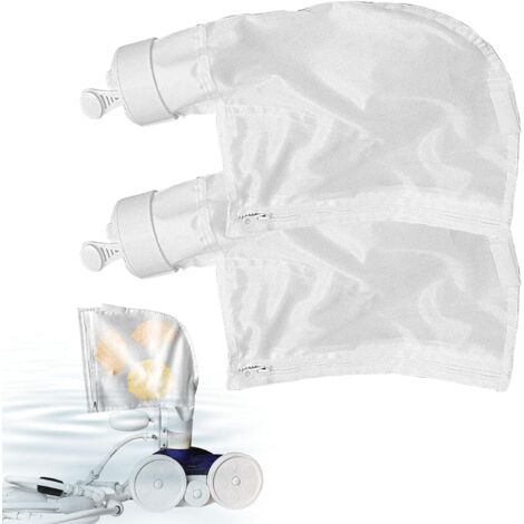 Sacs De Nettoyeur De Piscine pour Polaris 280 Ou 480, Sac pour Robot Robot Piscine, 2 Remplacement De Sac Zipper Sacs À en Maille À Usage Multiple (1/5)