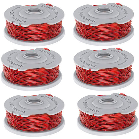 Flymo fly021, 1.5mm Standard Double alimentation automatique en nylon bobine de rechange 6 pièces poinçonneuse bobine (1/5)