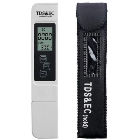 Stylo de détection de la qualité de l'eau, compteur d'eau potable domestique, Test TDS 2 en 1 (1/5)