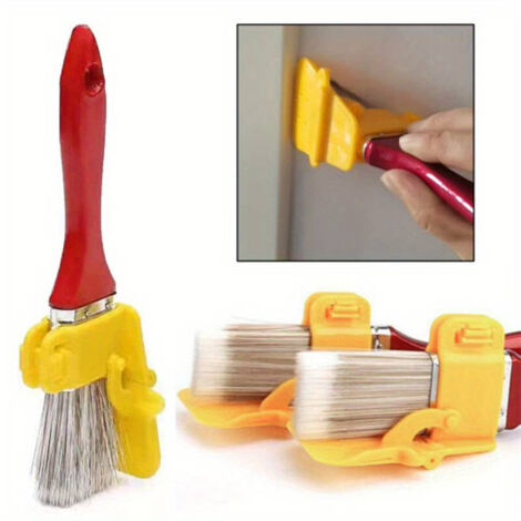 Coupe-bordure pinceau rouleau de peinture outil de coupe propre multifonctionnel peinture coupe-bordure rouleaux brosse outil de peinture murale