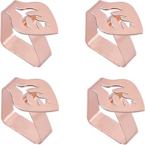 Pinces spéciales 4pcs Clips de nappe de jardin Clips de nappe d'extérieur réglables Clips de nappe en acier inoxydable pour la (1/5)