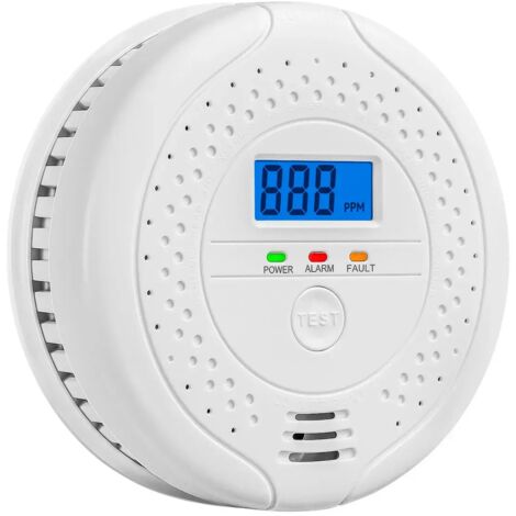 1-Pack Détecteur CO avec Alarme Puissante – Détecteur de Monoxyde de Carbone à Batterie pour Maison, Bureau, Entrepôt et Commerce (1/5)