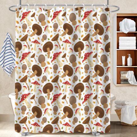 Rideau de bain en polyester 180x180 moderne polyester pour salle de bain pour cabine de douche (1/5)