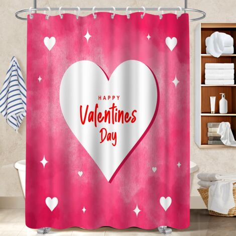 Rideau de douche en polyester 180x180 souple et fluide cache baignoire pour un printemps fleuri dans la salle de bain (1/5)