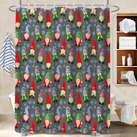 Rideau de bain en polyester 180x180 artistique housse de baignoire pour protéger le sol des éclaboussures efficacement (1/5)