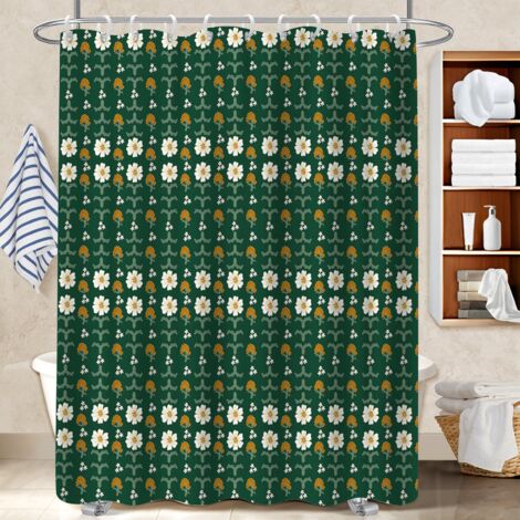 Rideau de douche en polyester 180x180 séchage rapide rideau séchage rapide pour maison de vacances au bord de la mer (1/5)