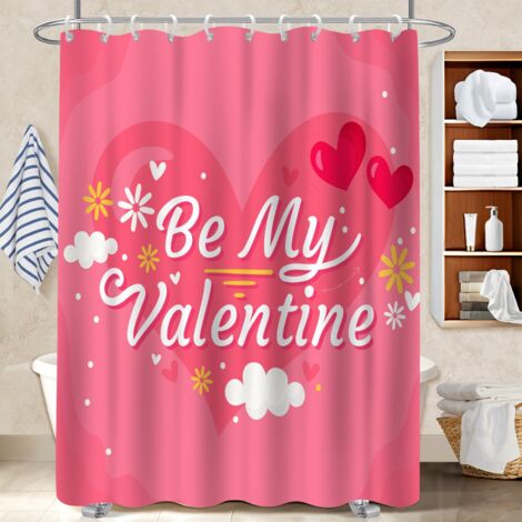 Rideau douche imperméable polyester 180x180 original cache baignoire pour salle de bain moderne (1/5)