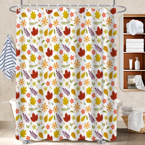 Rideau de douche 180x180 infroissable voile de douche pour personne allergique (1/5)