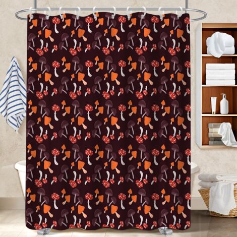 Rideau de douche en polyester 180x180 résistant housse de baignoire pour décoration salle de bain (1/5)
