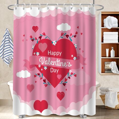 Rideau polyester pour douche 180x180 séchage rapide séparation douche pour rafraîchir sa salle de bain (1/5)