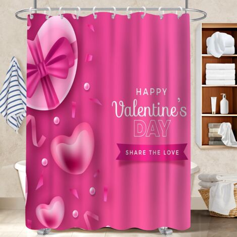 Voile de douche fluide en polyester 180x180 dessin voile de douche pour salon de coiffure (1/5)