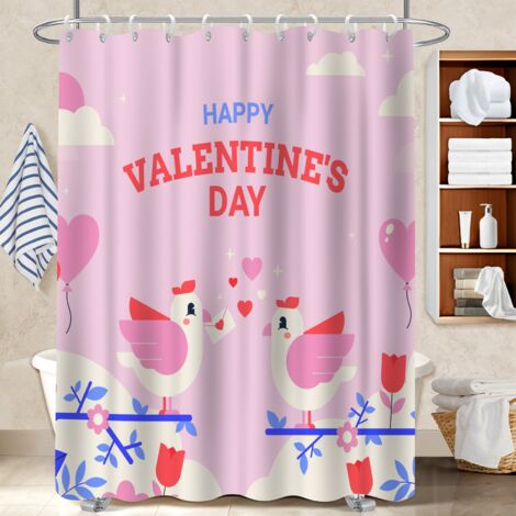 Voile de douche fluide en polyester 180x180 séchage rapide voile de douche pour accueillir l’été dans sa maison (1/5)