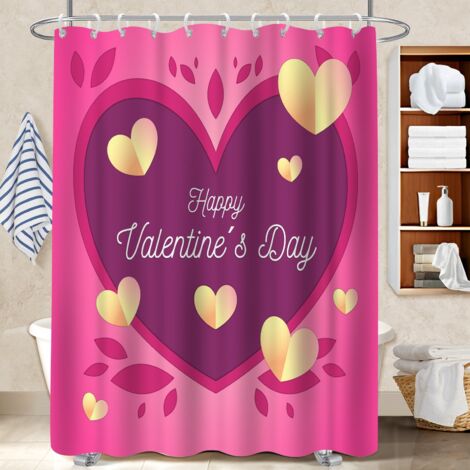 Rideau douche polyester 180x180 tendance séparation douche pour offrir à noël ou un anniversaire (1/5)