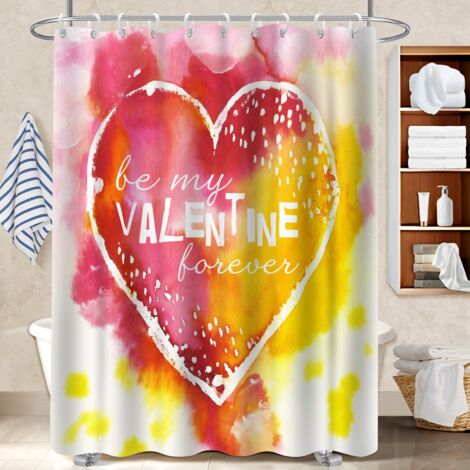 Rideau de douche en polyester 180x180 bordure lestée rideau étanche pour une déco qui inspire (1/5)