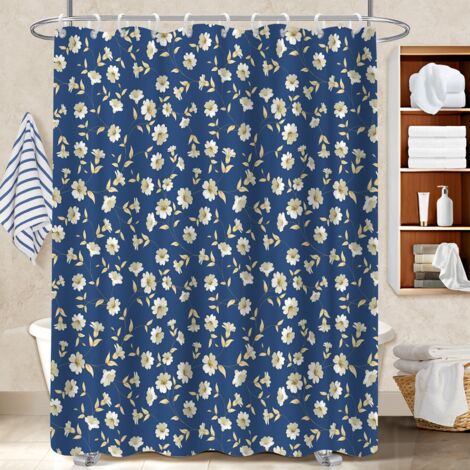 Rideau de douche 180x180 léger protection douche pour les fêtes de fin d’année (1/5)