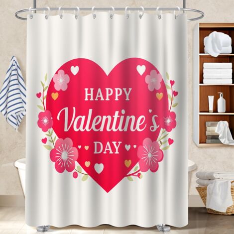 Rideau de douche en polyester 180x180 avec motif cache baignoire pour se sentir en vacances chez soi (1/5)