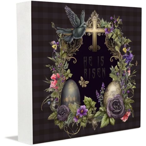 Plaque photo commémorative en bois, décoration de bureau amusante pour les familles, ornement de bureau personnalisé pour anniversaire et fêtes. (1/5)