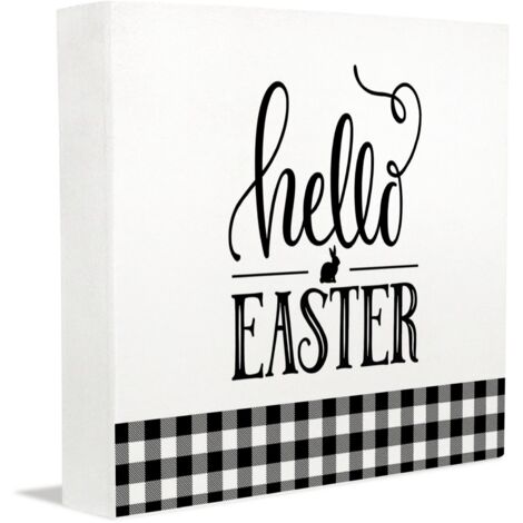 Cadre photo commémoratif, décoration de bureau pour Pâques, panneau de table en bois pour mariage, anniversaire, fête des mères et des pères (1/5)