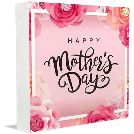 Cadeaux de sympathie, cadeaux pour les patrons : panneau décoratif en bois pour la fête des pères, anniversaire, mariage, Pâques, fête des mères, fête des pères (1/5)