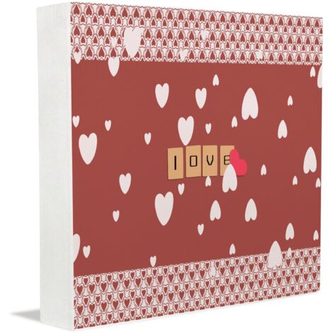 Cadre photo commémoratif en bois, cadeau original pour le bureau ou le travail, boîte en bois pour la famille (mère, père, oncle, grand-mère, tante). (1/5)