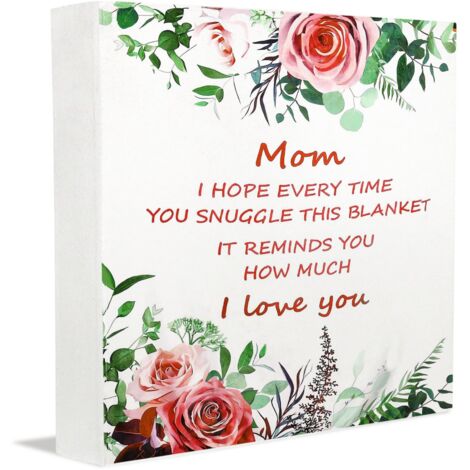 Cadre photo commémoratif, décoration de bureau pour seniors, panneau en bois pour anniversaire, Saint-Valentin, Noël (1/5)