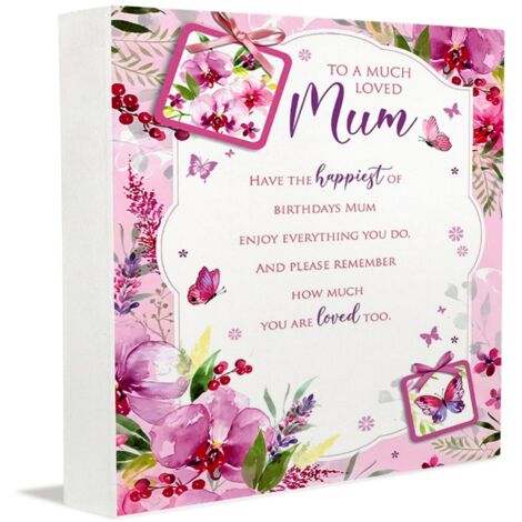Cadre commémoratif, décoration de bureau pour mamans, panneau en bois, cadeau sentimental pour mère, père et proches (1/5)
