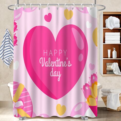 Rideau polyester pour douche 180x180 séchage rapide voile de douche pour éviter les moisissures dans une pièce humide (1/5)