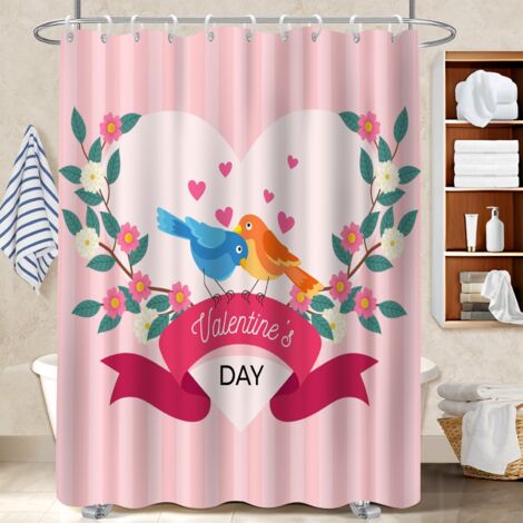 Rideau de douche 180x180 antifongique rideau étanche pour dans une salle de bain design (1/5)