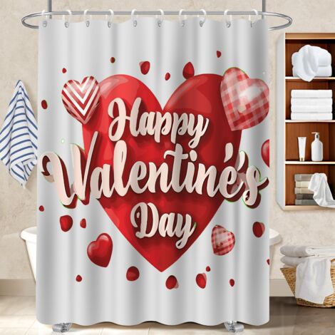 Voile de douche fluide en polyester 180x180 antifongique polyester pour salle de bain pour les amateurs de déco (1/5)
