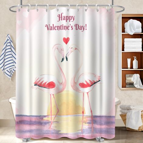 Rideau de bain imprimé polyester 180x180 tendance rideau imperméable pour préparer la maison avant l’arrivée d’invités (1/5)