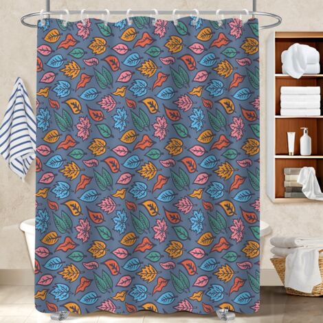Voile de douche polyester 180x180 Évasion voile de douche pour une petite salle de bain (1/5)