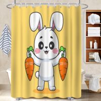 Rideau de bain en polyester 180x180 montage sans perçage séparation douche pour offrir à noël ou un anniversaire