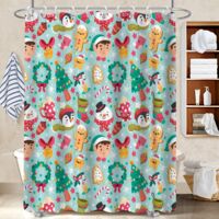 Ensemble rideau de douche polyester avec anneaux 180x180 imperméable rideau étanche pour loft industriel