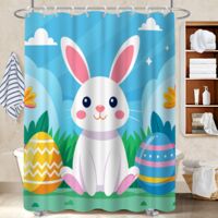 Rideau de douche en polyester 180x180 moderne séparation douche pour une déco unique