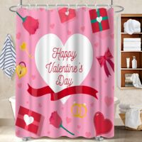 Rideau de douche tissu polyester 180x180 montage sans perçage séparation douche pour personne à mobilité réduite