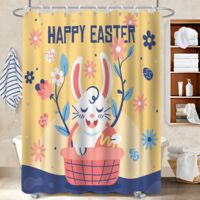 Rideau polyester pour douche 180x180 léger rideau étanche pour les amateurs de déco