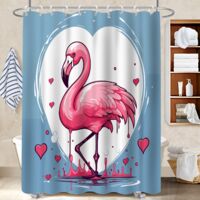 Rideau de douche en polyester 180x180 montage sans perçage protection douche pour un printemps fleuri dans la salle de bain
