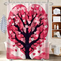 Rideau de douche en polyester 180x180 résistant rideau séchage rapide pour un moment de détente absolue