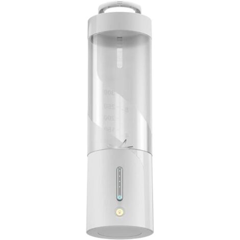 Mixeur Portable 470ml - 6 Lames Ultra-Affûtées pour Smoothies et Shakes - Rechargeable USB - Blanc (1/2)